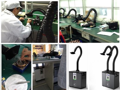 深圳工廠烙鐵吸煙機_過濾設(shè)備/風(fēng)機/鍋爐/換熱_過濾設(shè)備_空氣過濾器_產(chǎn)品庫_中國環(huán)保在線
