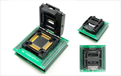 【周立功ZY500A燒錄座\適配座\單片機(jī)測試座\老化座\IC插座】價格,廠家,圖片,集成電路/IC,重慶春創(chuàng)電子科技-